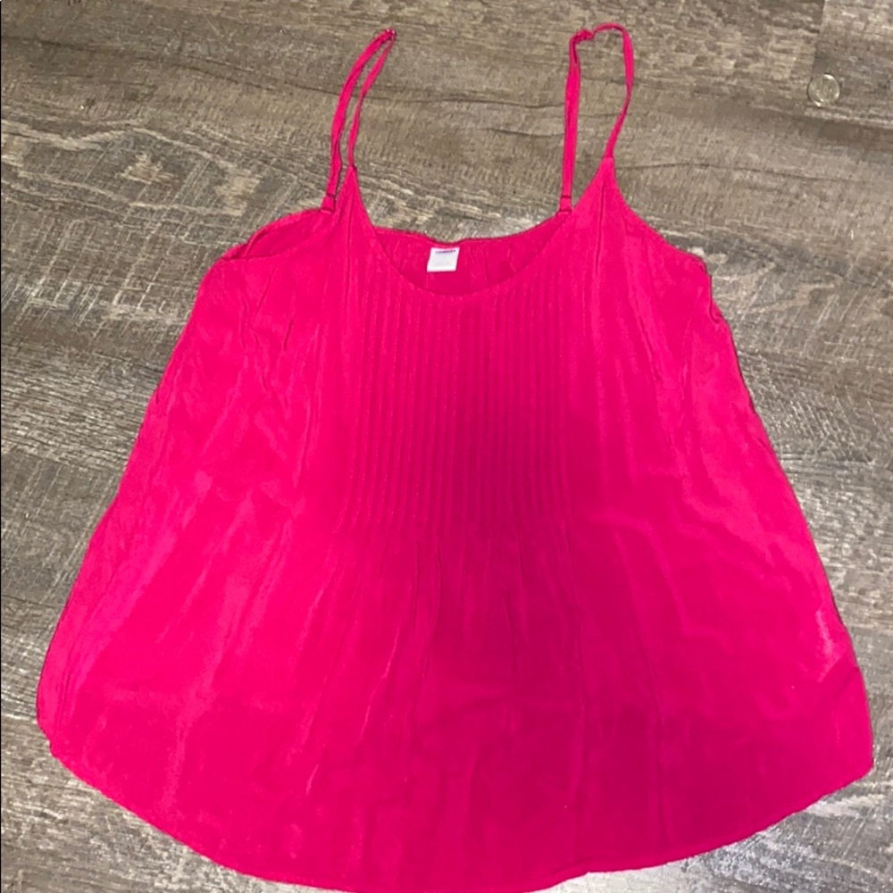 Pink tank top